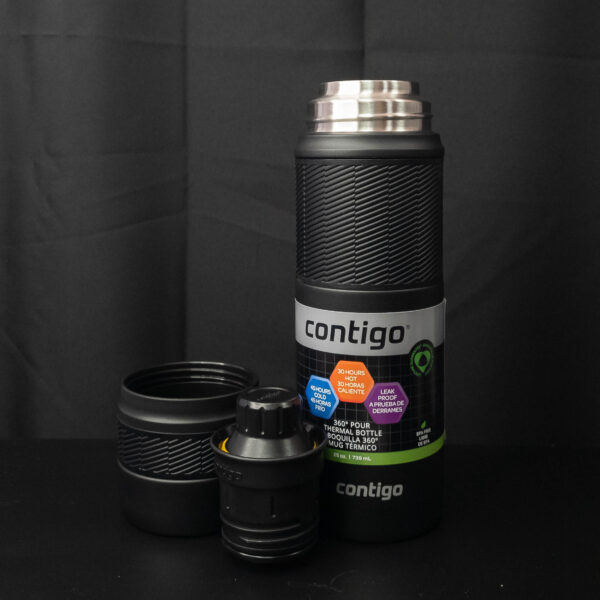 Termo Contigo Negro 0.739L - Imagen 3