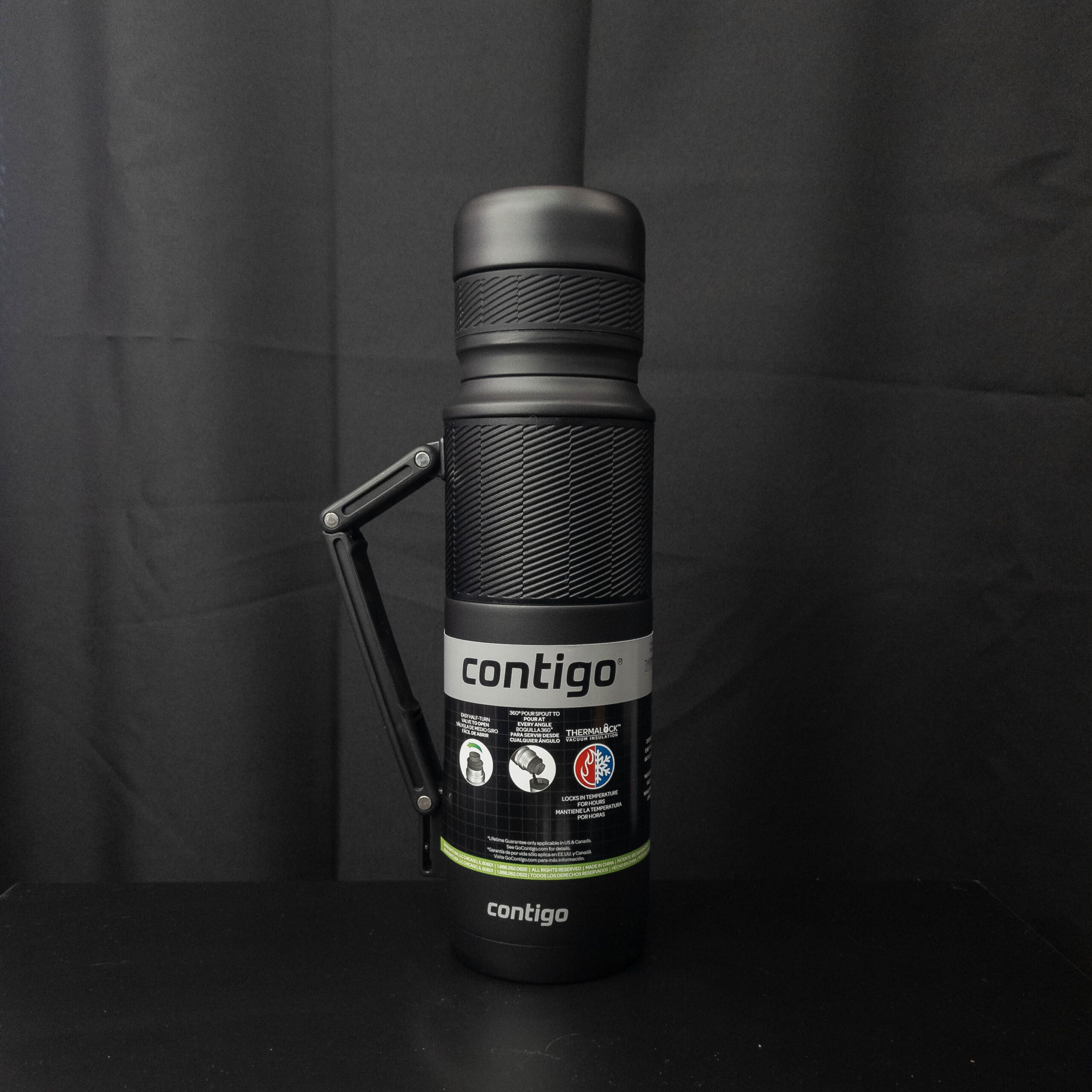 Termo Contigo Negro 1.1L - Imagen 2
