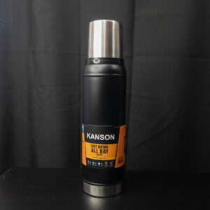 Termo Kanson 1L sin manija Negro