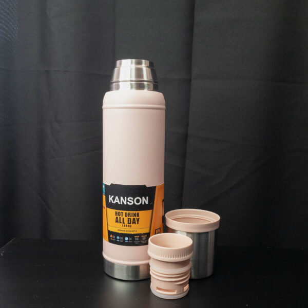 Termo Kanson sin manija 1L Pink - Imagen 3