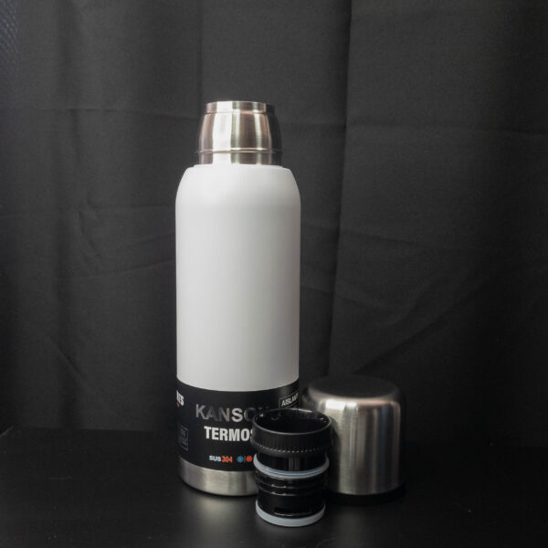 Termo Kanson 1L Vacuum Blanco - Imagen 3