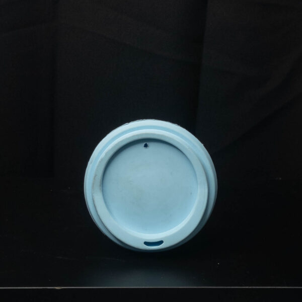 Vaso Termico PVC con tapa Celeste - Imagen 2