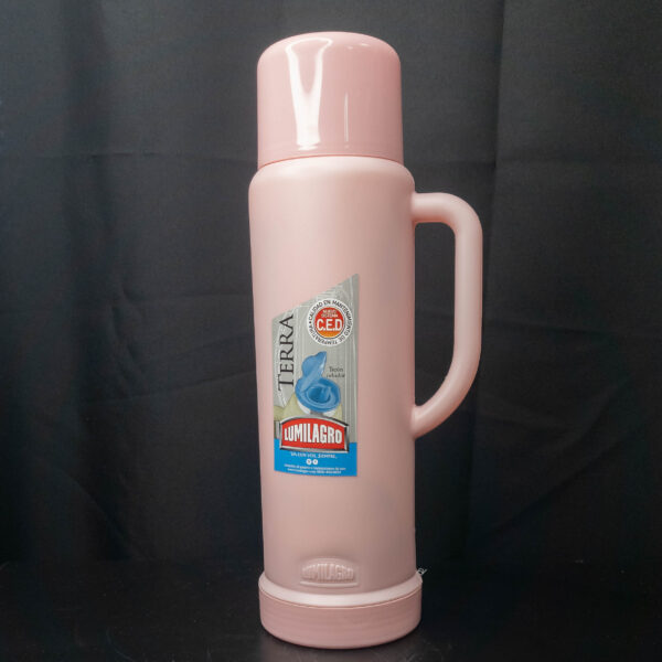 Termo Lumilagro Pastel 1L Rosa - Imagen 2