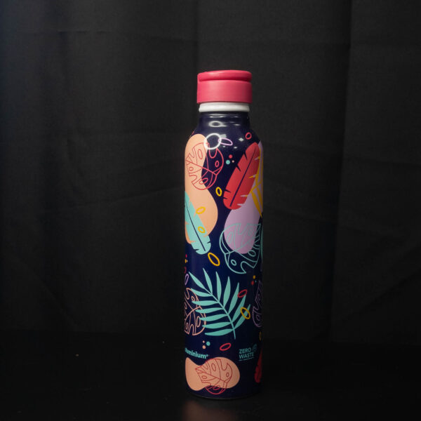 Botella Diseño Aluminio 500ml Violeta
