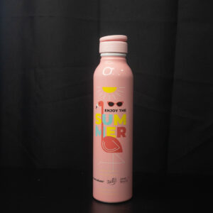 Botella Diseño Aluminio 500ml Salmon