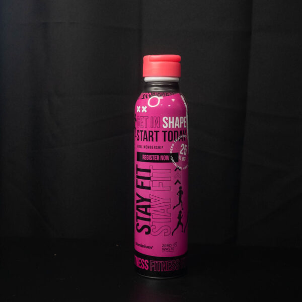 Botella Diseño Aluminio 500ml Pink