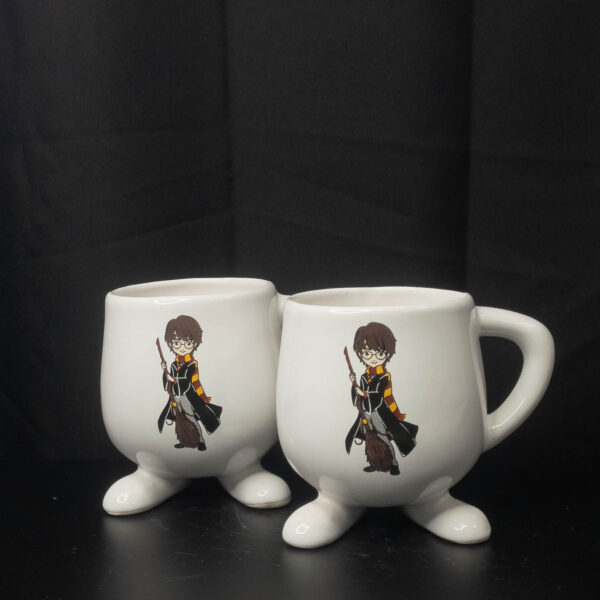 Taza Patitas Harry Potter