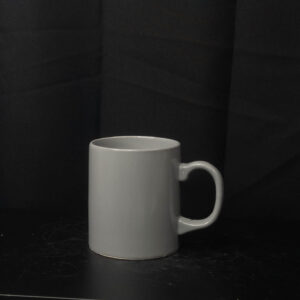 Taza Mug Ceramica Pastel Gris