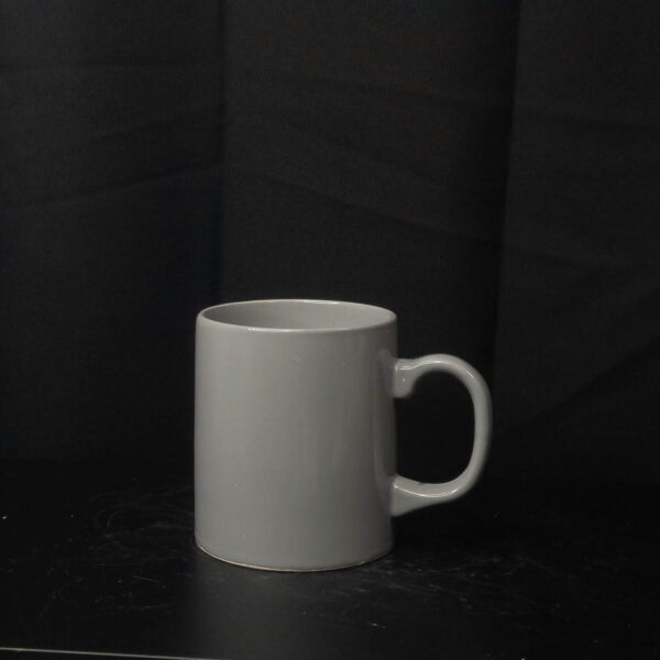 Taza Mug Ceramica Pastel Gris