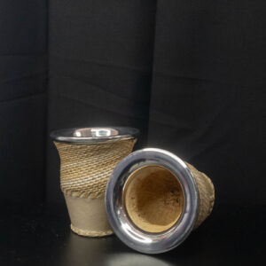 Mate Calabaza Tejido Crudo