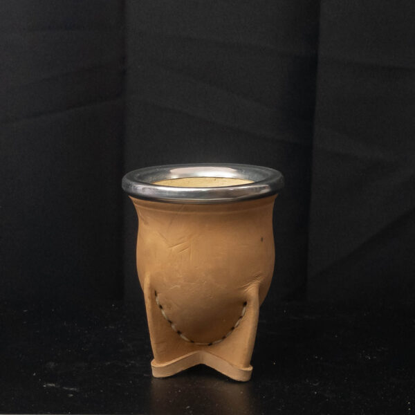 Mate Vaqueta Calabaza Beige