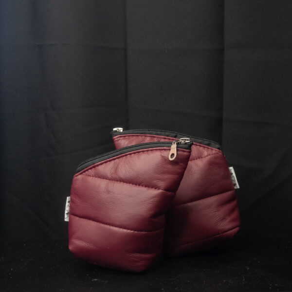 MorralPorta Mate Puffer Bordo - Imagen 2