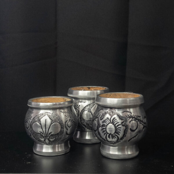 Mate Camionero Algarrobo y Aluminio - Imagen 3