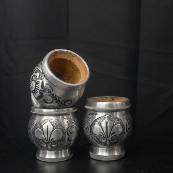 Mate Camionero Algarrobo y Aluminio