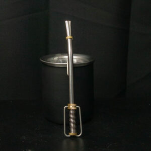 Bombilla de Acero con Estribo