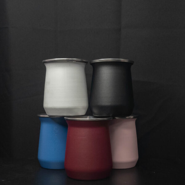 Mate Termico Simil ST Classic Negro - Imagen 2