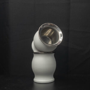 Mate Termico Simil Stanley Copita Blanco