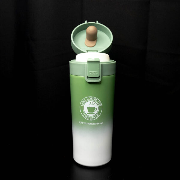 Vaso Cup Vacuum Degrade Verde - Imagen 2