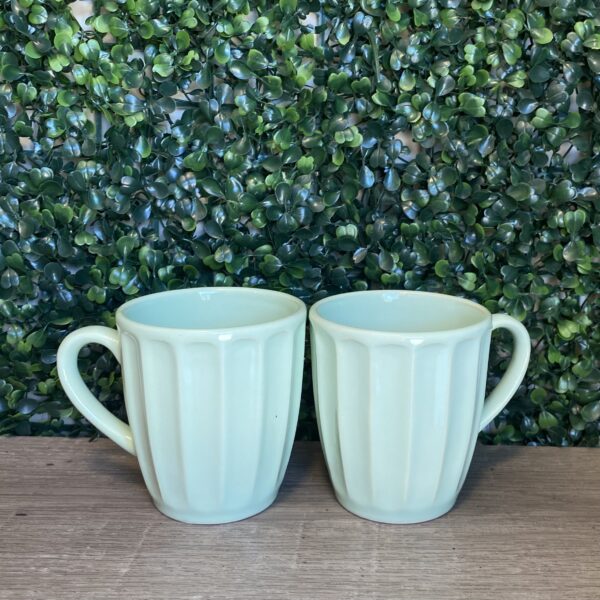Taza Estriada Verde - Imagen 3