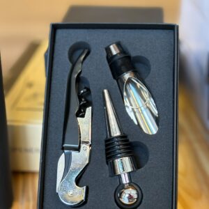 Set x3 piezas vino caja