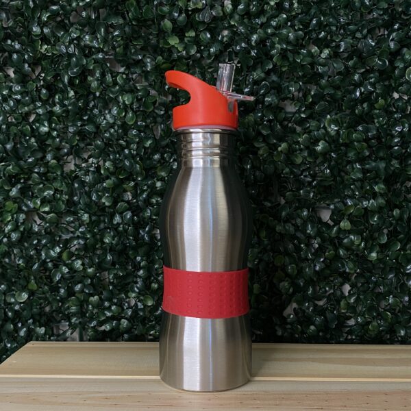 Botella Térmica Acero Inoxidable Roja 0.5l - Imagen 2