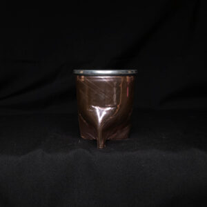 Mate Vidrio Forrado 3 Apoyos Metalizado