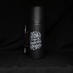 Mate Listo Plastico Negro (Papá)