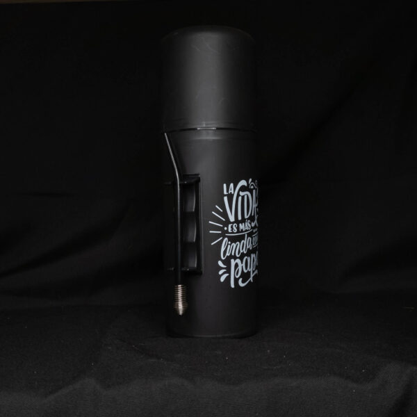 Mate Listo Plastico Negro (Papá) - Imagen 2