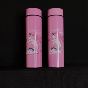 Botella Térmica con Sensor Unicornio Rosa