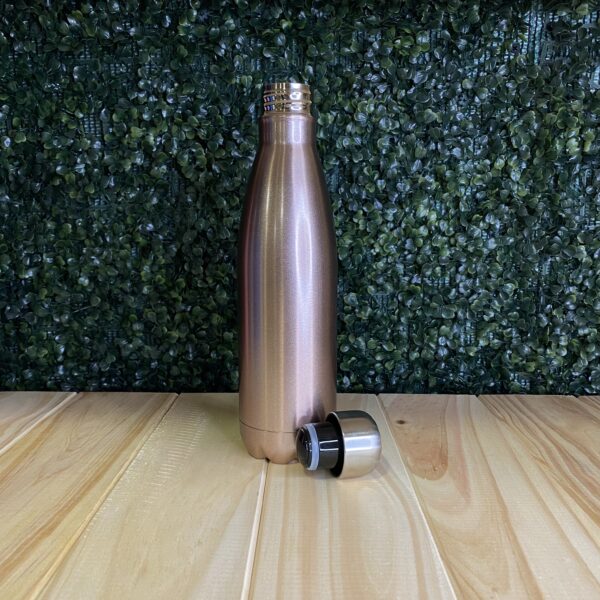 Botella Térmica Stainless Steel Bottle Rosa Brillo 500ml - Imagen 2