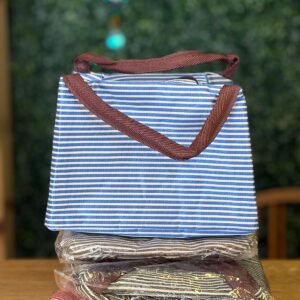 Lonchera Térmica con Aislamiento Reforzado Rayas