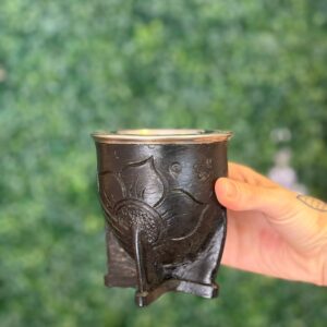 Mate camionero calabaza repujado acero inox