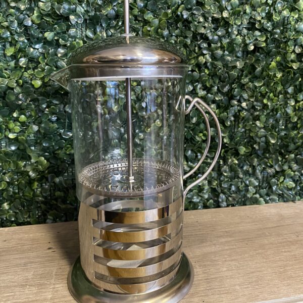 Cafetera Embolo 1000ml Vidrio Con Acer - Imagen 2