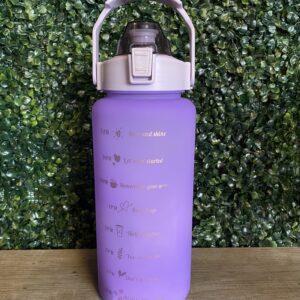 Botella Motivacional 2L Lila