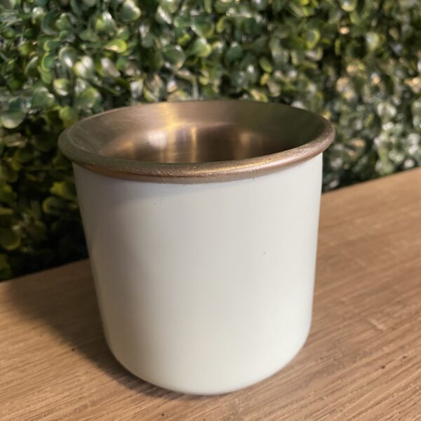 Mate de acero REUNATA blanco - Imagen 2