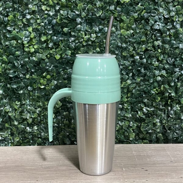 Mate Listo Manija Ext. Aluminio Verde