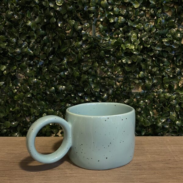 Taza Mug Ceramica 300ml Celeste - Imagen 3