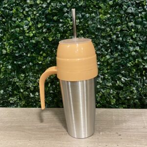 Mate Listo Manija Ext. Aluminio Naranja