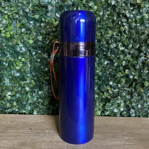 Termo ACero Metalizado 500cc Azul