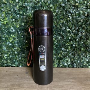 Termo Acero Metalizado 500cc Negro