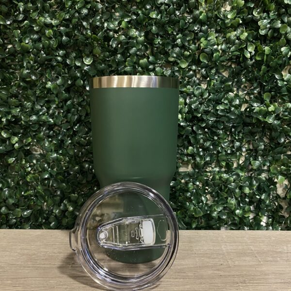 Vaso Termico Stainless Steel con Tapa Militar - Imagen 2
