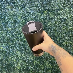 Vaso Termico con Destapador 500ml Negro