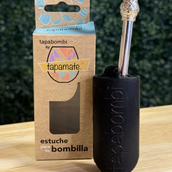 Estuche para Bombilla Negro