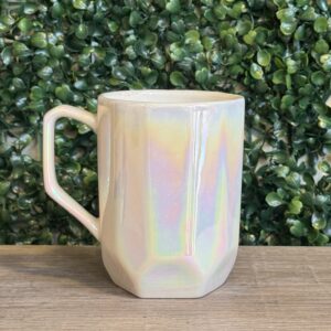Taza Mug de Porcelana Tornasolado 360ml