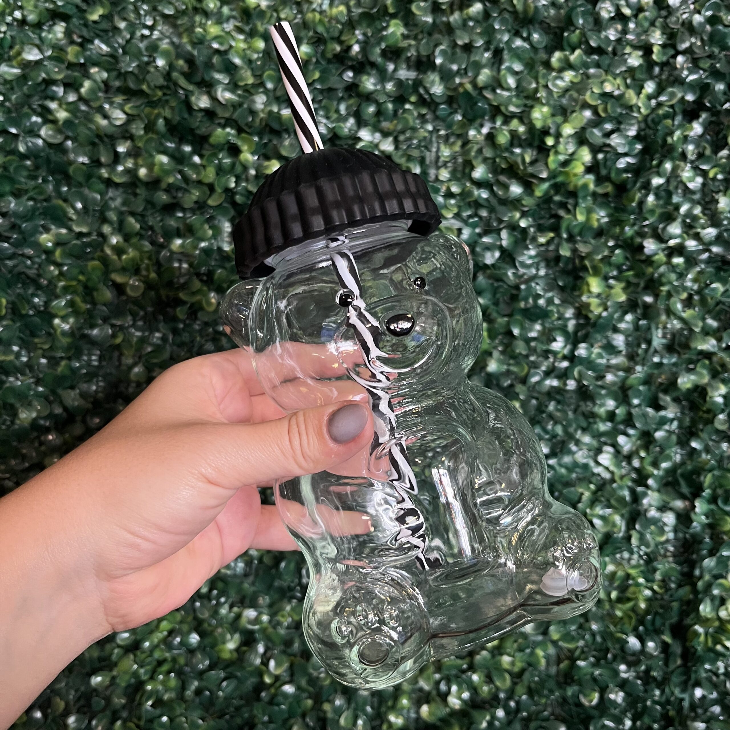 Vaso vidrio OSO con sorbete 500ml - Imagen 4