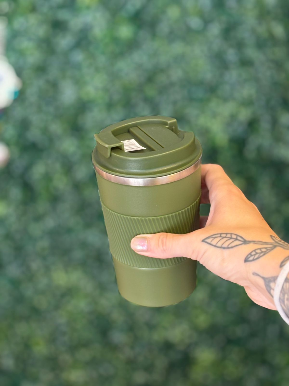 Vaso Térmico 510 ml con Banda de Silicona