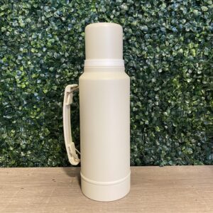 Termo Vacuum Pot Acero 1L c/manija beige