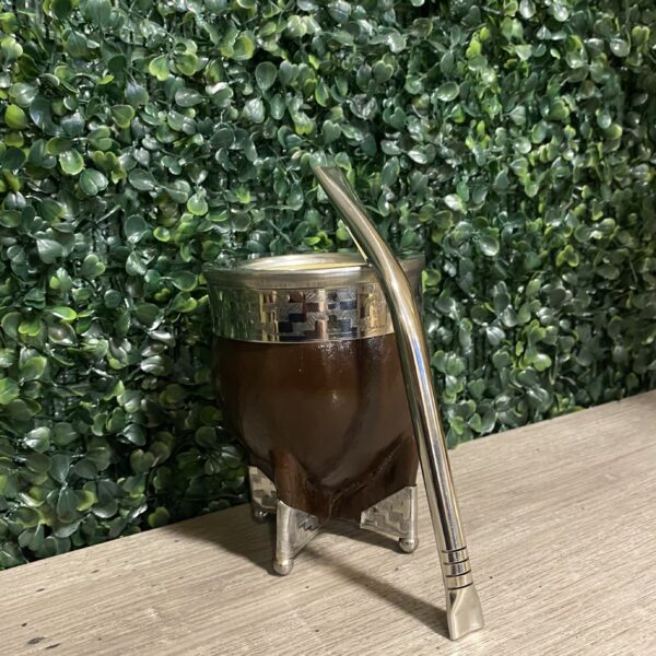 Bombilla Gruesa/Chata de Acero Inox - Imagen 2