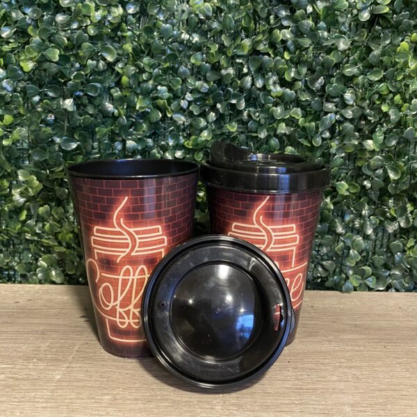 Vaso Coffe Plástico Neon - Imagen 2