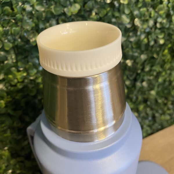 Termo Vacuum Pot Acero 1L c/manija celeste - Imagen 2